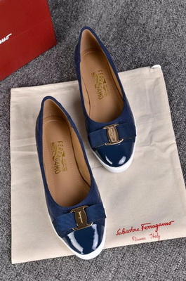 Ferragamo Shallow mouth flat shoes Women--014